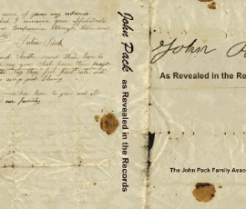John Pack As Revealed In The Records